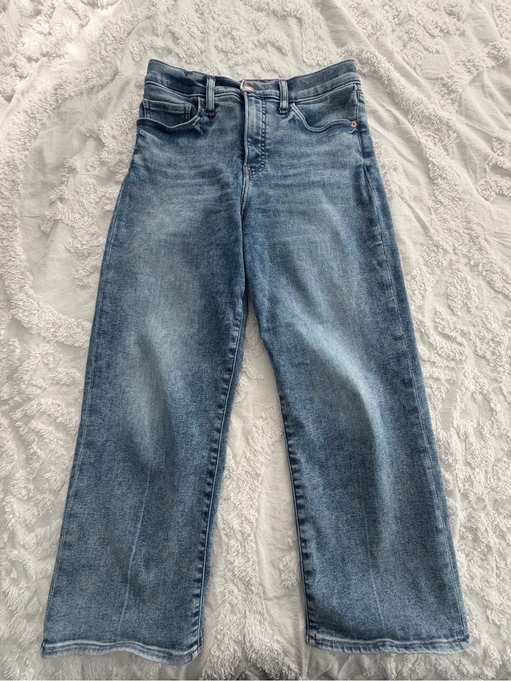 Express Cropped Wide Leg High Rise Hyper Stretch Women’s Jeans - Size 6